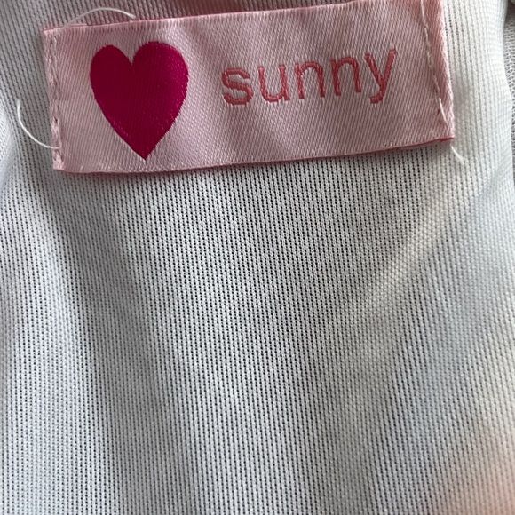 Pink Sheer Ruffled Dress - Picture 9 of 9